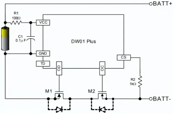 常用的鋰電池充電電路